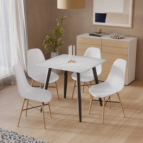 5pc modern ceramic dining - modern,