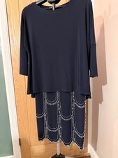 Joseph Ribkoff Navy Dress -
