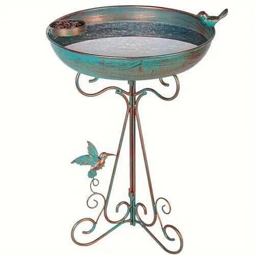 Victorian metal pedestal - metal,