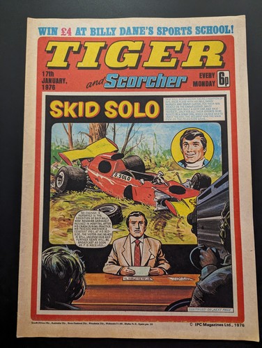 Tiger and scorcher comic 17th - tiger,