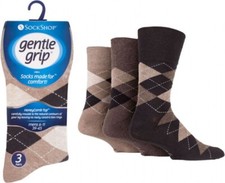 3 Pairs Mens Gentle Grip®