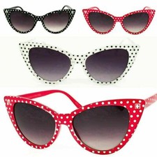 Polka Dot Cat Eye Womens