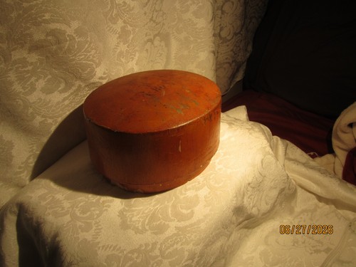 Vintage wooden crown hat block - crown,