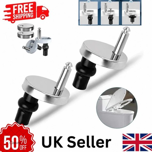 Toilet seat hinges soft - 2x,