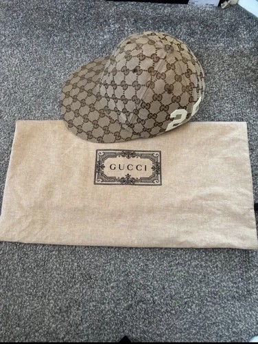 Gucci monogram canvas cap - monogram,