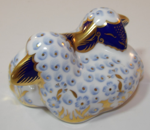 Royal crown derby twin lambs - twin,