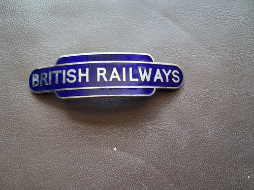 British railways gilt totem - british,