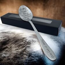Personalised Nutella Spoon - Custom Engraved Coffee Spoon, Tea Spoon with Name,