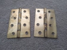 4 inch Brass Door Hinges (New