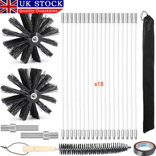 25pcs chimney sweep set flue - 25pcs,