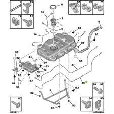 Genuine Peugeot Plug Presence Detect Harness - Citroen Dispatch 2016-2020 Diesel