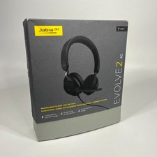 Jabra Evolve2 40 Wired Stereo Headset USB-C Black