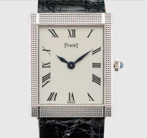Piaget tank hobnail finish - hobnail,