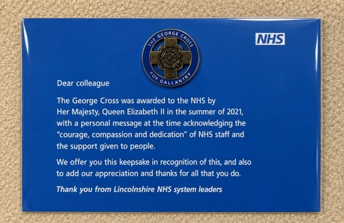 2021 george cross badge - 2021,