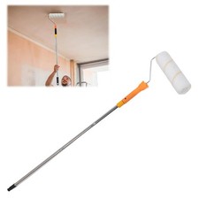 3.9ft Paint Roller Extension Pole Kit With 9in Roller Brush Detachable Teles XG5