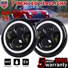 2×7Inch Round LED Headlights