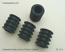 BSA Frame Rubbers, Kawasaki