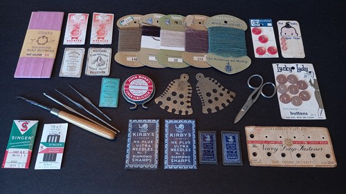 Vintage sewing craft items - vintage, sewing/craft