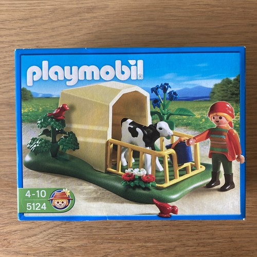 Playmobil 5124 calf - playmobil, feeder