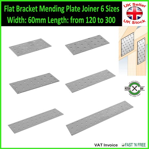 Flat bracket mending - bracket, plate