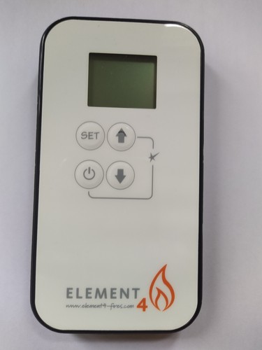 Element gas fire remote - fire,