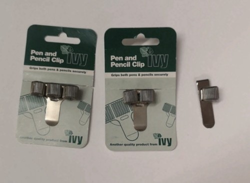 New set pen clip badges - set, of