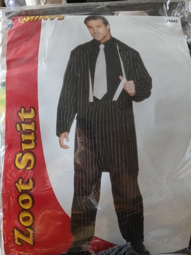 Mens gangster spiv - gangster, suit