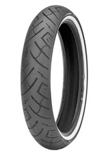 Shinko Moto Motorcycle Motorbike 777 Front Tyre - 140 / 80-17 (69H) White Wall