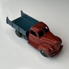 French Dinky Studebaker Tipping Truck No.25M Red/Blue Repainted Vintage 1951-52