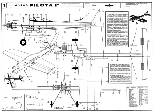Aviomodelli super pilota - aviomodelli, 1