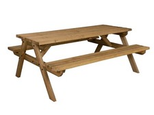 Picnic Table and Bench Set Pub