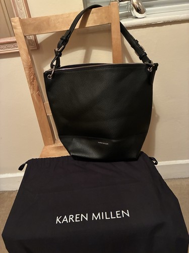 Karen millen leather handbag - leather,
