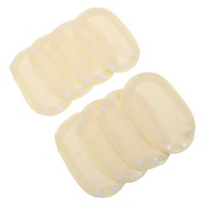 8 Pcs Baby Bodysuit Extenders Cotton Snap Button Romper Extension for Toddler