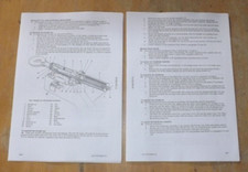 3/4 ton Sankey Narrow track trailer.Technical handbook 22376 Army trailer