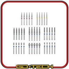 5 FRESE DIAMANTATE 1.6 mm PUNTE FRESINO ANGOLARE LAVORAZIONE TRAVASI CILINDRI 2T