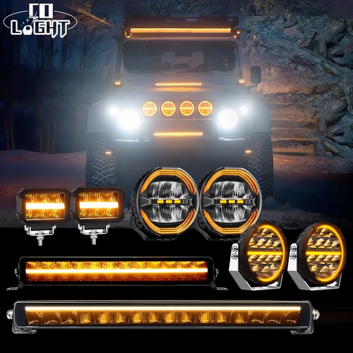 Led spot driving work - led, lights