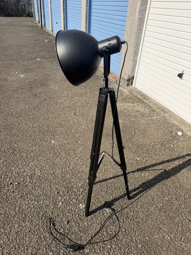Homcom industrial floor lamp - industrial,