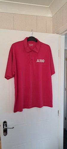 A180 pink darts shirt - xl,