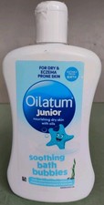 Oilatum Junior Soothing Bath Bubbles 300ml  10oz Exp 07/2026