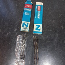 Peco N Gauge Points Left And Right.  Both Boxed. MINT REF UQ15