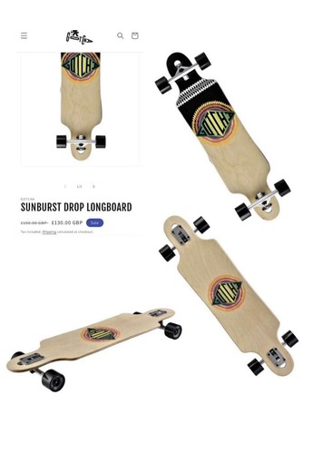 New gotcha sunburst - sunburst, 36”