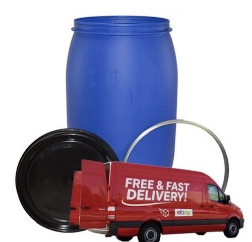 Storage barrel drum - barrel, litre