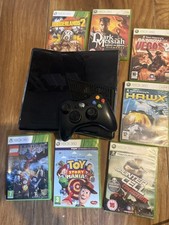 Microsoft Xbox 360 S 250gb game console  + games bundle