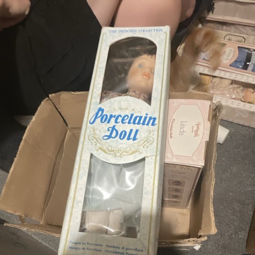 Porcelain doll the princess - doll,