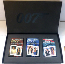 3 x Cartamundi James Bond 007