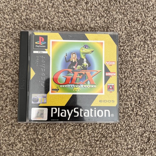 Gex deep cover - cover, ps1