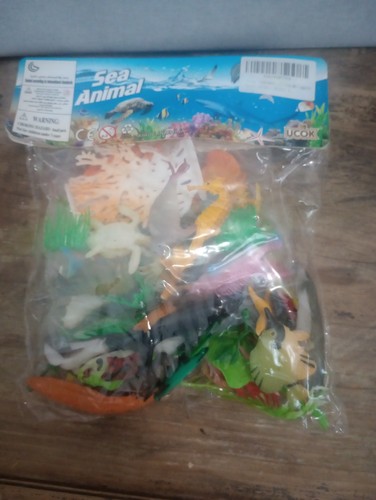 Pack ocean animal toys - 52, for