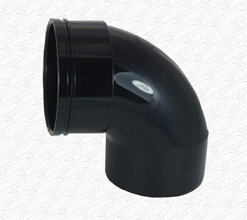 Solvent 110mm soil pipe elbow - soil,