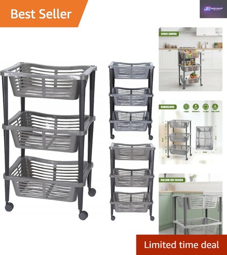 Compact tier vegetable rack - vegetable,