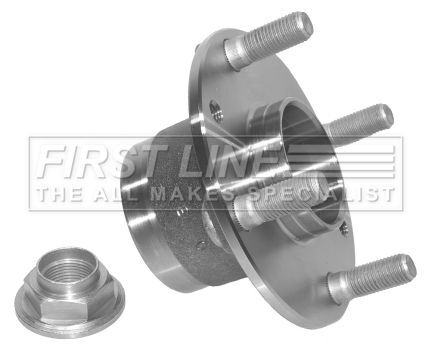 First line rear right wheel - rear,